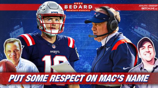 .@athleticgreens Podcast & Video: Bedard Patriots Pod - Put some respect on Mac Jones' name taken at BSJ Headquarters (Patriots)
